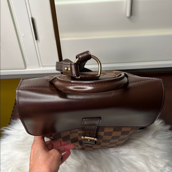 LOUIS VUITTON Damier Ebene Soho Backpack Pre-Loved Excellent Condition - Picture 8 of 17